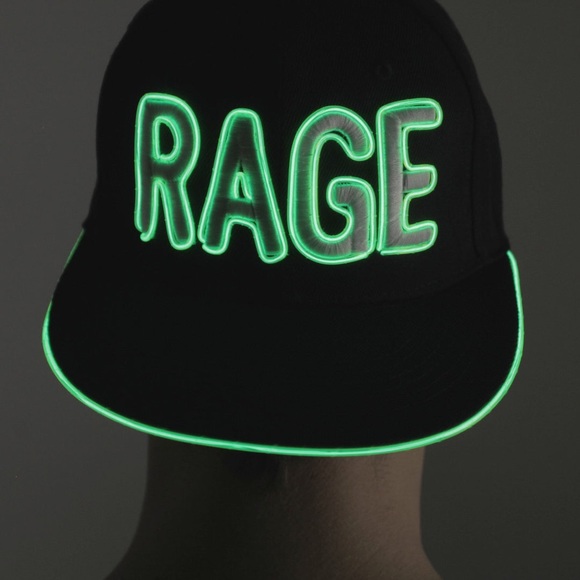 Light up Rage hat - Picture 4 of 4